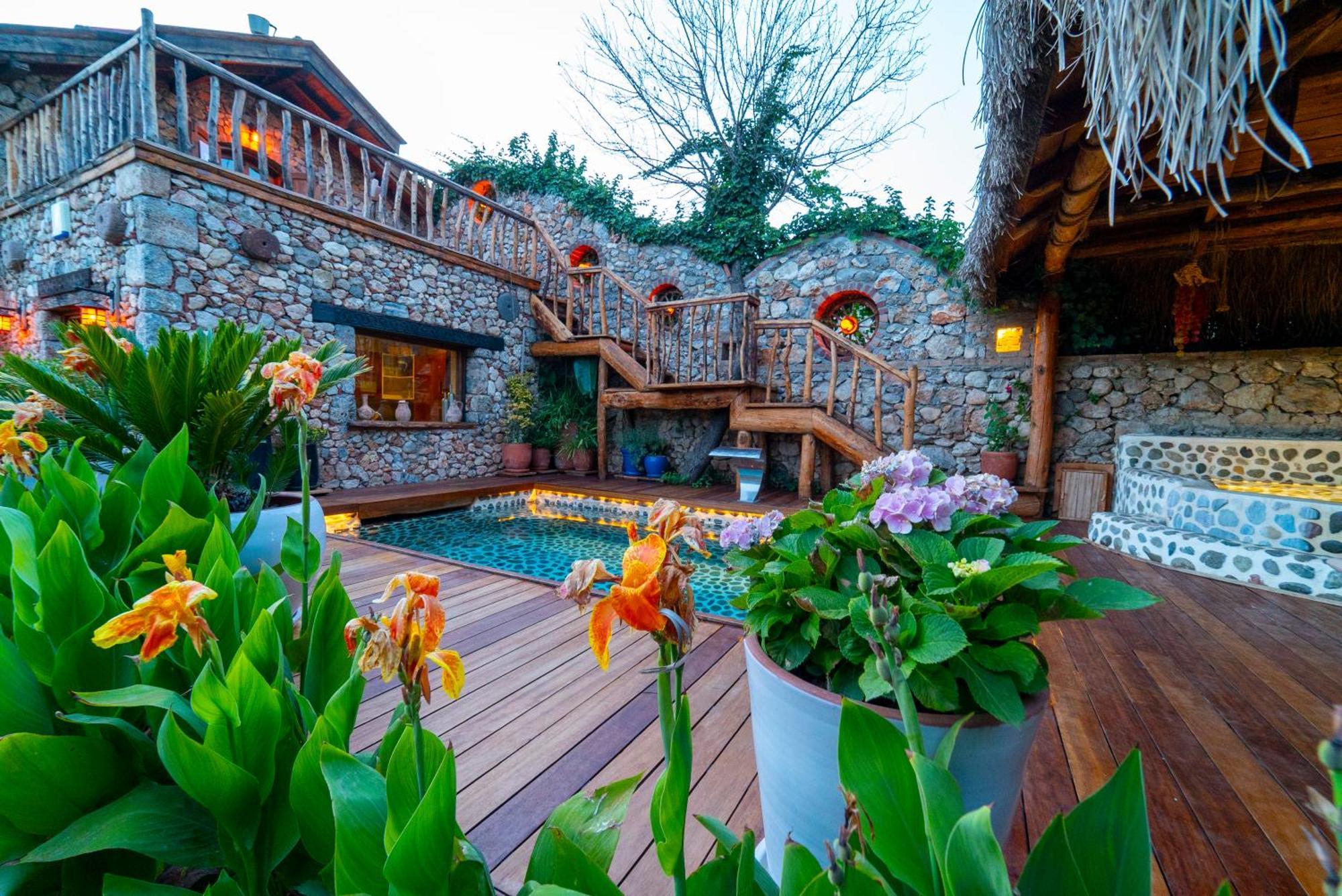 Levissi Lodge Otantic Stone Villa In Kayakoy Kültér fotó