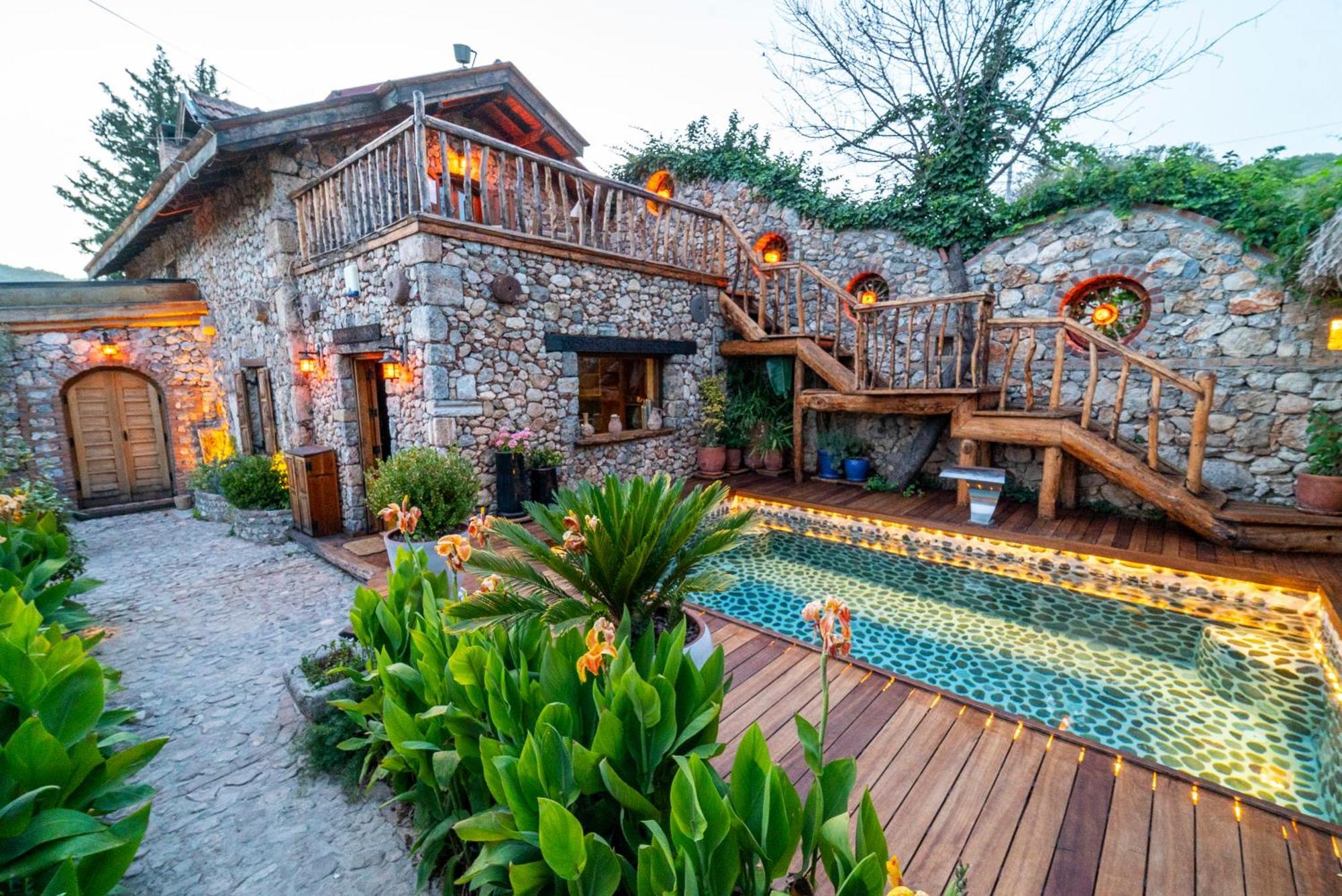 Levissi Lodge Otantic Stone Villa In Kayakoy Kültér fotó